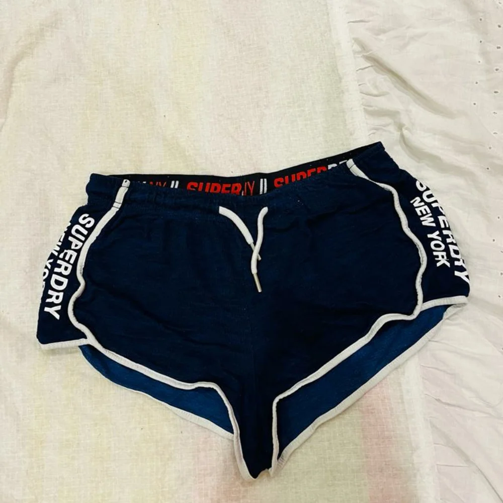SUPERDRY navy blue shorts - Picture 1 of 8